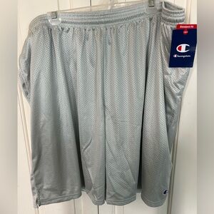 Champion Authentic Athletic Wear Gray Mesh Shorts New Size 4XL